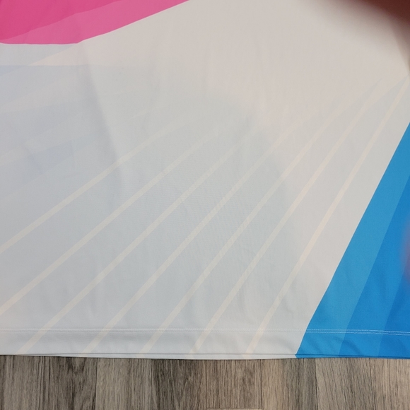 Nike Golf Tour Performance Colorful Geometric Polo - Picture 3 of 9